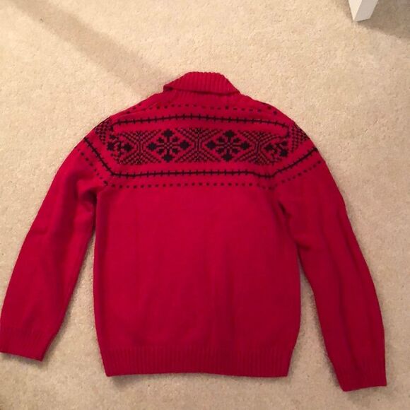 Boys Gymboree Size 7/8 Red sweater. - Picture 3 of 4